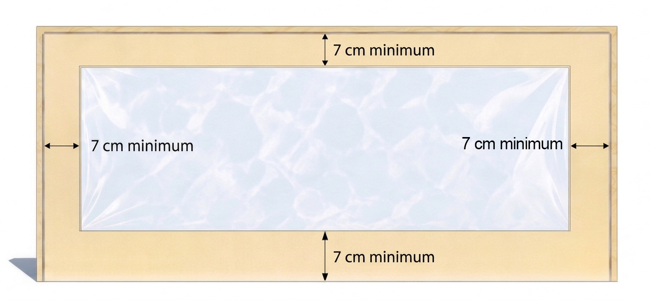 Dimensions fenêtre cristal